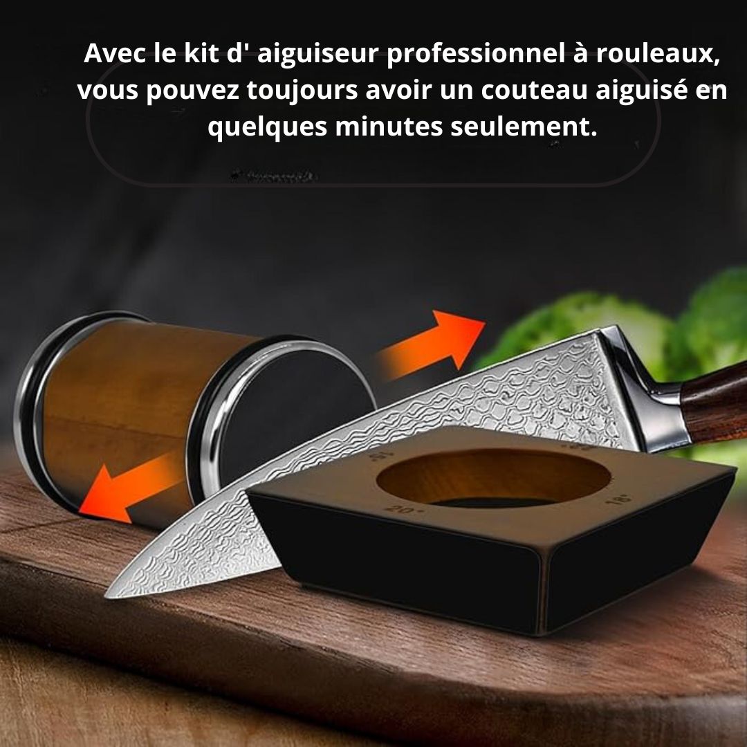 Aiguiseur Couteau Professionnel - Cuisine Temple