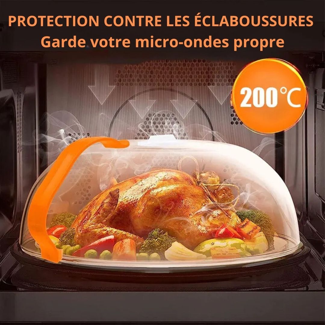 CLOCHE MICRO ONDE | ANTI-ÉCLABOUSSURES