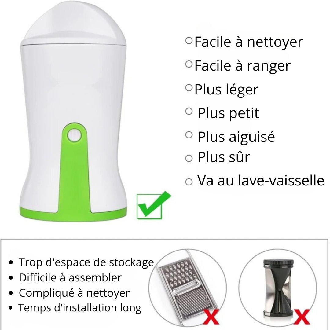 COUPE LÉGUMES | EN SPIRALE