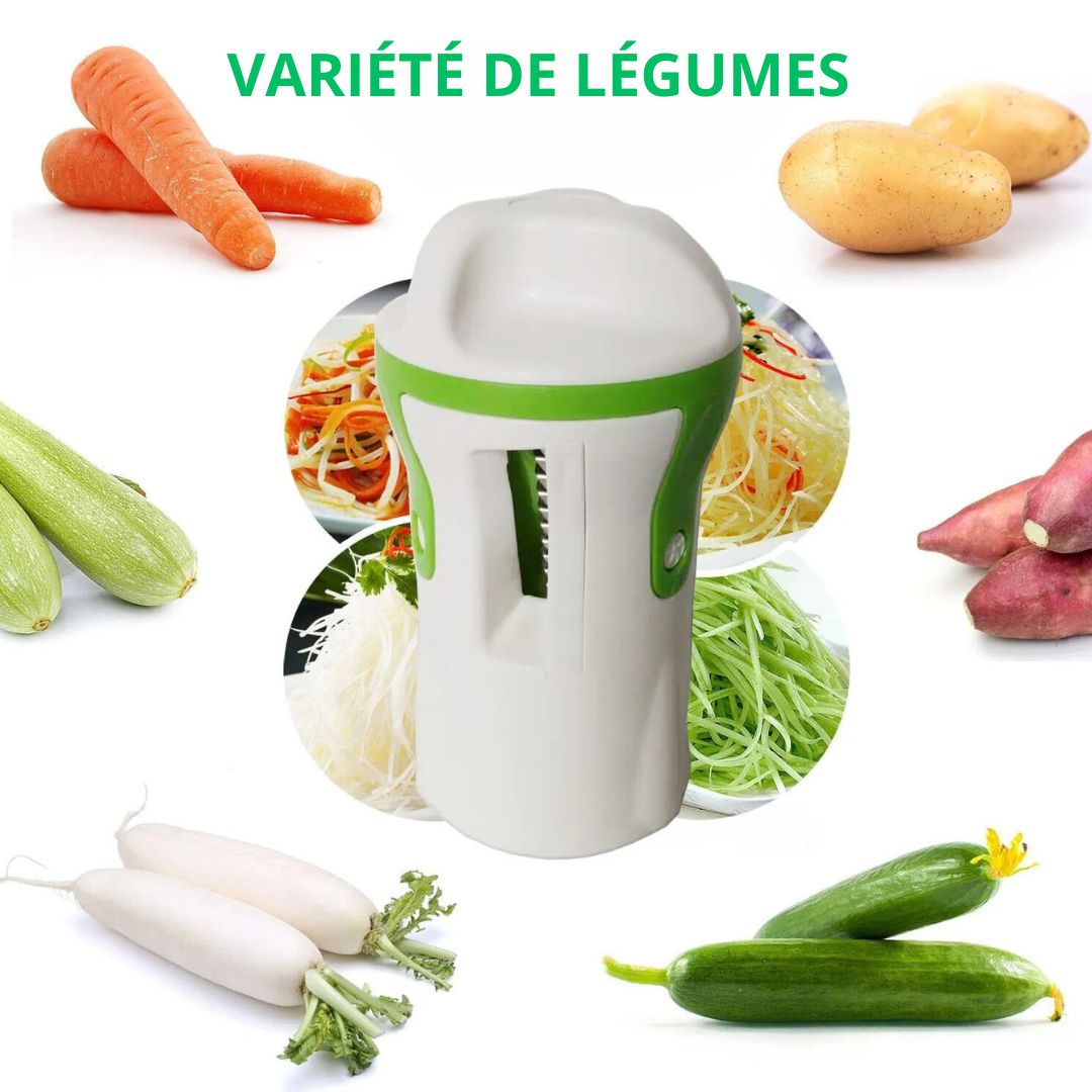 COUPE LÉGUMES | EN SPIRALE