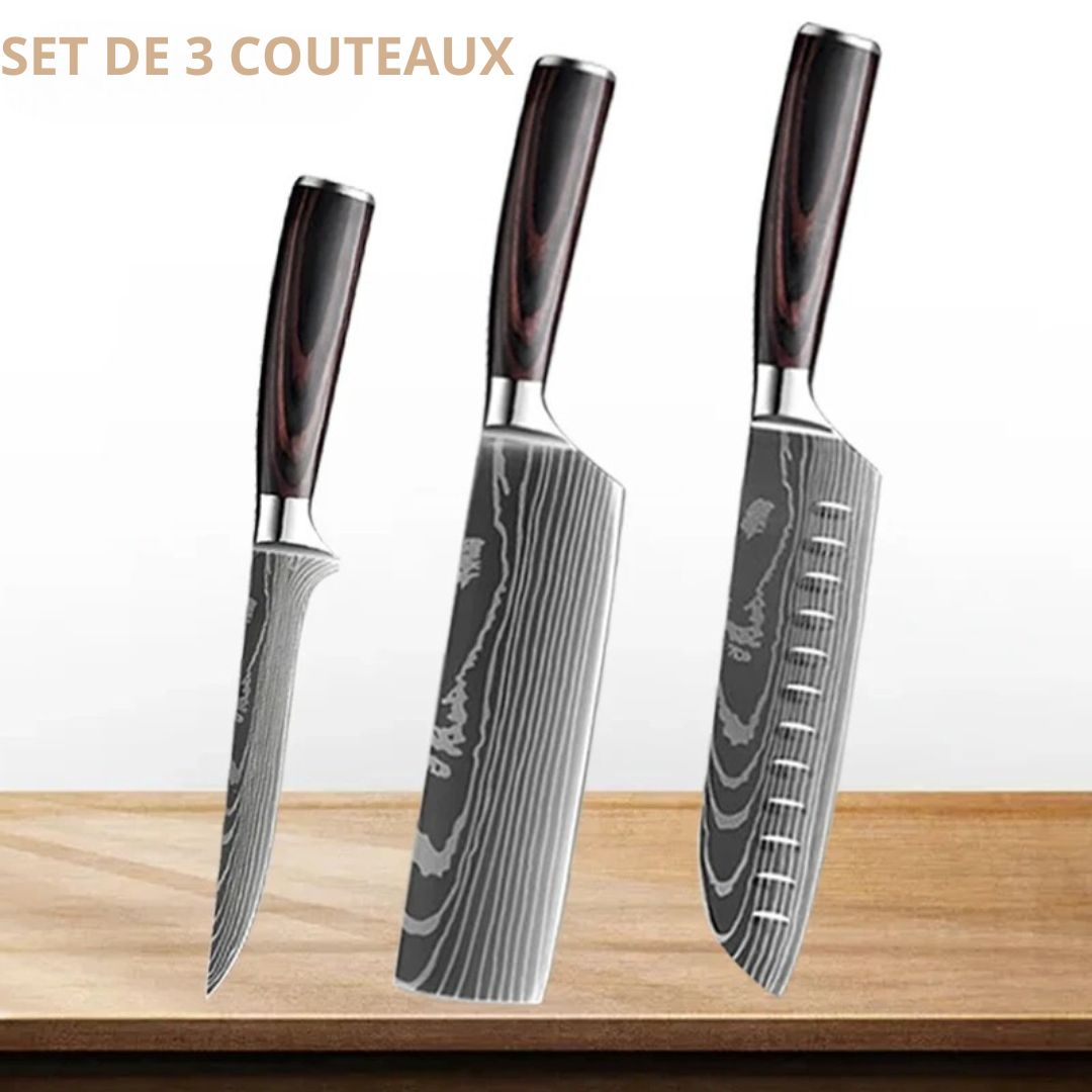 COUTEAU JAPONAIS SANTOKU