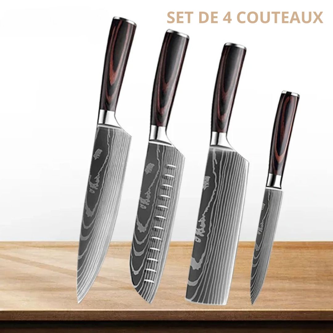 COUTEAU JAPONAIS SANTOKU